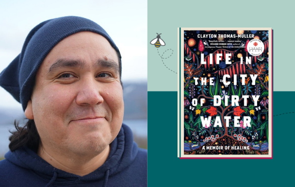 Clayton Thomas-Muller and his book, 'Life in the City of Dirty Water'